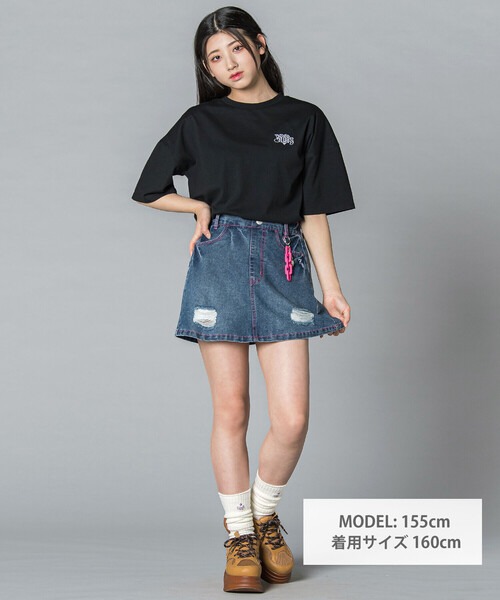 ZIDDY（ジディー） tシャツ シェアユアハート・ロゴTシャツ(130~160cm