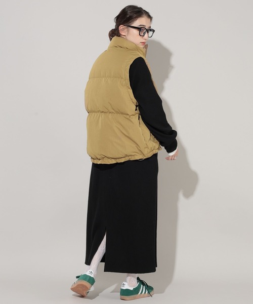 「GEORGE'S」 長袖ワンピース MEDIUM モカ レディース_画像6