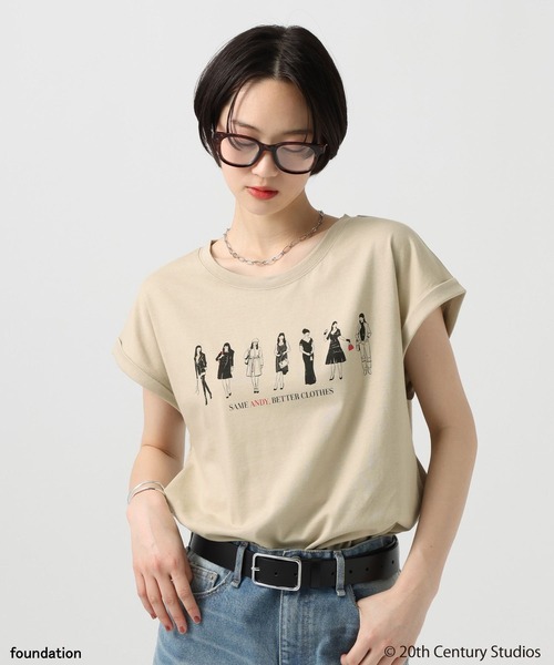 tシャツ 「プラダを着た悪魔」フレンチスリーブTシャツ レディースの画像
