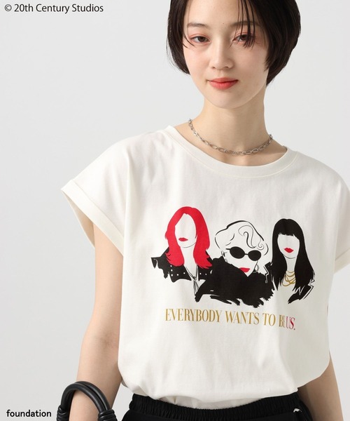 tシャツ 「プラダを着た悪魔」フレンチスリーブTシャツ レディースの画像