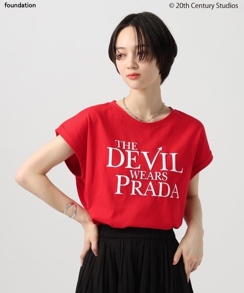tシャツ 「プラダを着た悪魔」フレンチスリーブTシャツ レディースの画像