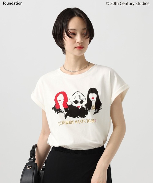 tシャツ 「プラダを着た悪魔」フレンチスリーブTシャツ レディースの画像