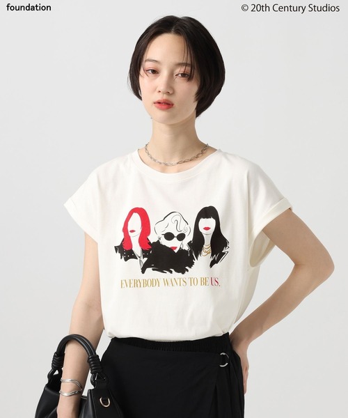 tシャツ 「プラダを着た悪魔」フレンチスリーブTシャツ レディースの画像