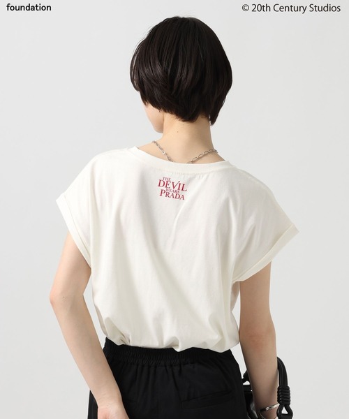 tシャツ 「プラダを着た悪魔」フレンチスリーブTシャツ レディースの画像