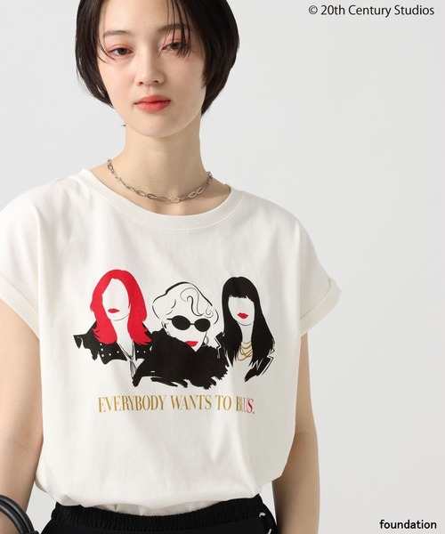 tシャツ 「プラダを着た悪魔」フレンチスリーブTシャツ レディースの画像