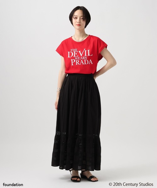 tシャツ 「プラダを着た悪魔」フレンチスリーブTシャツ レディースの画像