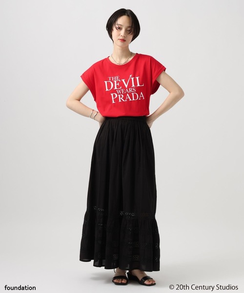tシャツ 「プラダを着た悪魔」フレンチスリーブTシャツ レディースの画像