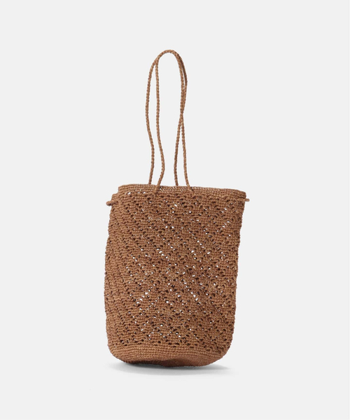 B.C STOCK（ベーセーストック） かごバッグ カゴバッグ AFRICAN SQUARE