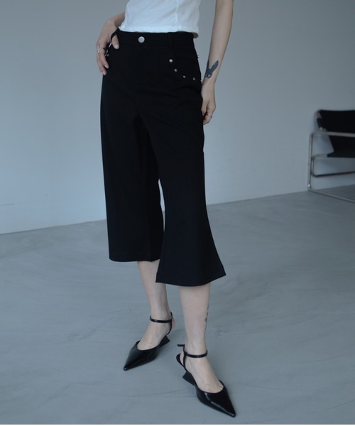 バミューダパンツ（レディースファッション）（サイズ（S/M/L）：L