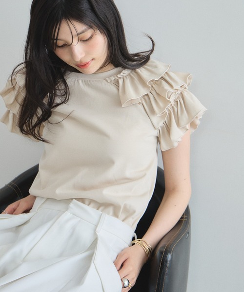 &. NOSTALGIA（ノスタルジア） tシャツ 「接触冷感・汗染み防止・UV 