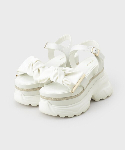 ESPERANZA サンダル ホワイト ESPERANZA（エスペランサ） 厚底 サンダル 夏 「SPORTS SANDAL