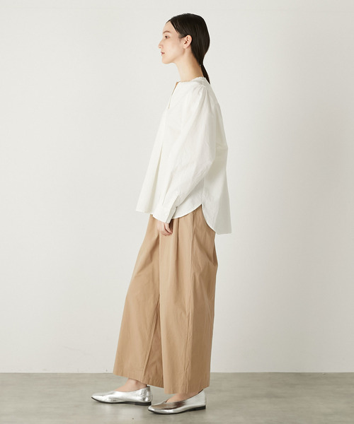 「MELROSE claire」 長袖ブラウス FREE ネイビー レディース_画像7