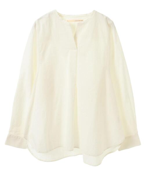 「MELROSE claire」 長袖ブラウス FREE ネイビー レディース_画像9