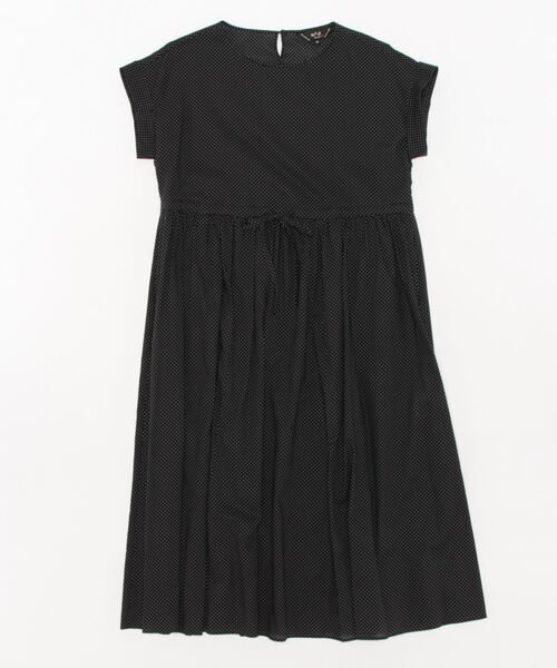 TO★ by agnès b. ブラックワンピース To b. by agnes 「To b.」 半袖ワンピース 38 ブラック レディース