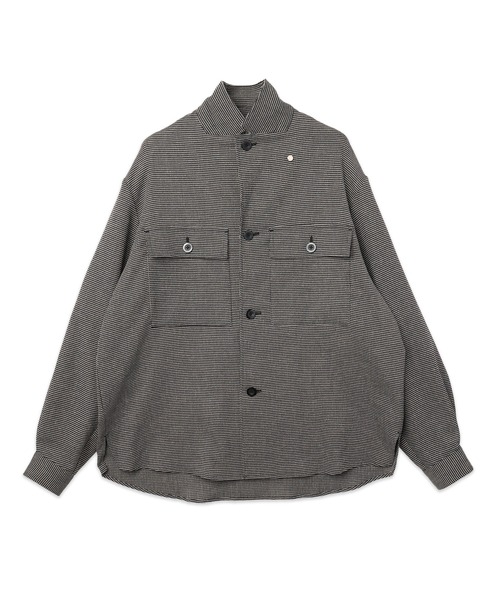 CULLNI（クルニ） ブルゾン アウター Mix Yarn Mesh Notched Lapel