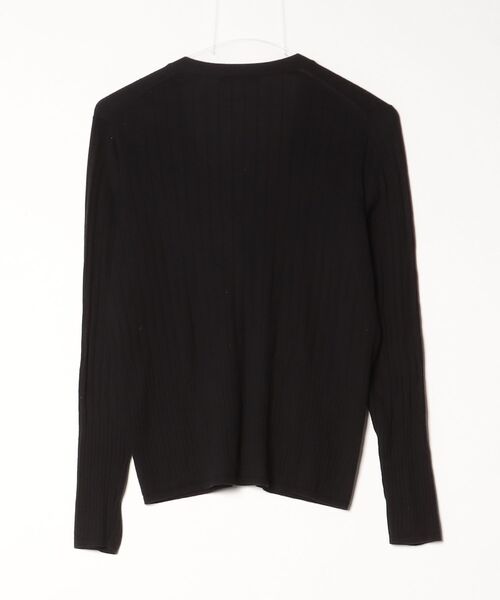 「theory luxe」 ニットカーディガン 38 ブラック レディース_画像2
