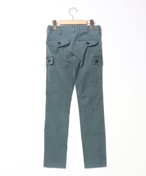 「Johnbull」 カーゴパンツ S ブルー レディース_画像2
