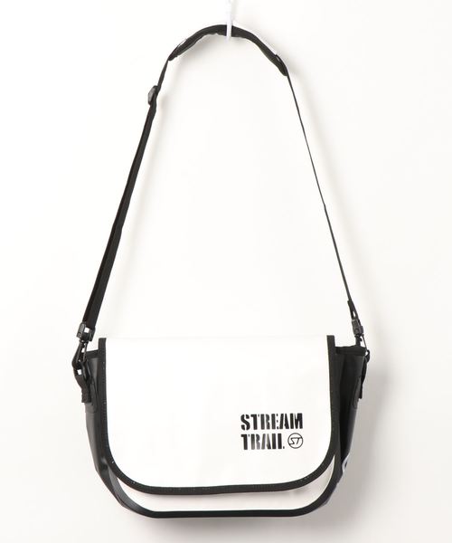 ストリームトレイル タックルバッグ MUSSEL(マッスル)   ホワイト STREAM TRAIL（ストリームトレイル） ショルダーバッグ Mussel
