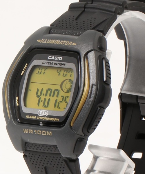 CASIO 腕時計 カシオ/ 100M防水 デジタル クォーツラバーベルト