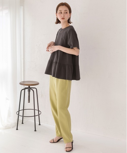 tシャツ ティアード チュニックTシャツ レディース | ad thie | 29