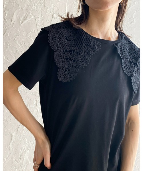tシャツ クロシェレースTシャツ レディース 楽天市場】【 クラシカルエルフ classical elf 】 tシャツ