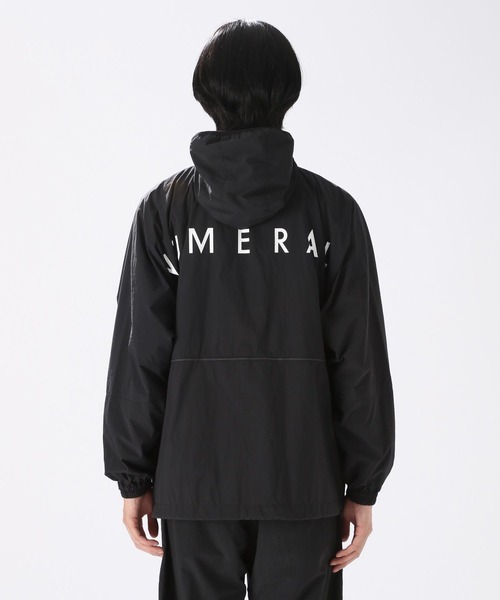 NUMERALS ブルゾン NUMERALS ブルゾン アウター 「NUMERALS」ロゴフードブルゾン