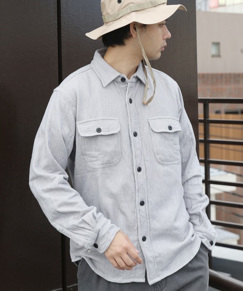 8 シャツ 無地ネルシャツ メンズ レディース : ZOZOTOWN Yahoo!店