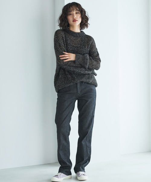 新品未使用　＆ellecy/デニムカーゴパンツ黒　アンドエルシー AZUL DENIM リラックスカーゴ｜MEN｜251ISB11-175B｜AZUL BY MOUSSY