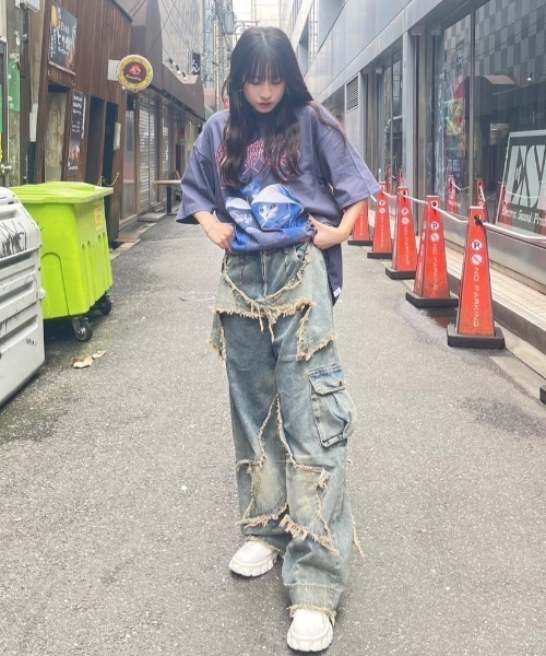 【mahagrid】24SS★ SMOKING CAT TEE mahagrid/マハグリッド』 SMOKING CAT TEE/スモーキング猫 T