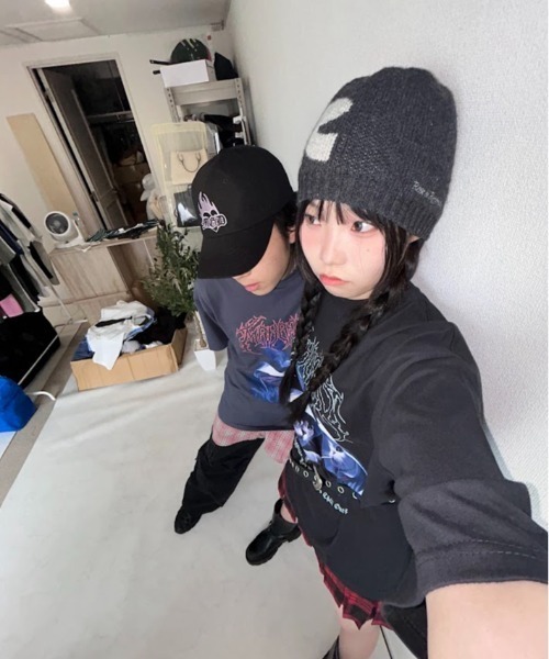 MAHAGRID tシャツ 「mahagrid/マハグリッド」 SMOKING CAT TEE