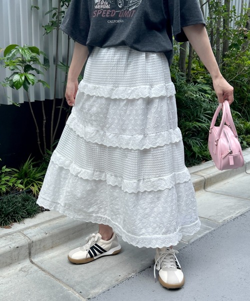PRADA 洗練 お洒落 コットン スカート プラダ レディース】デザイナーズ スカート｜PRADA