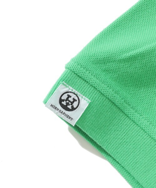 HORN GARMENT」 半袖ポロシャツ 48 ピンク メンズ HORN GARMENT