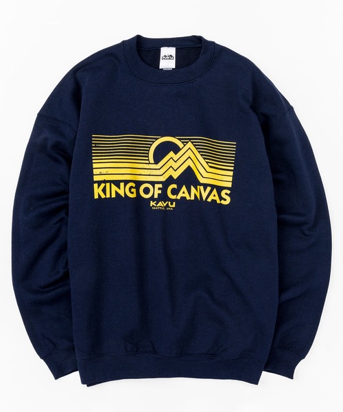 KAVU（カブー） トレーナー スウェット King of Canvas Sweat/キング