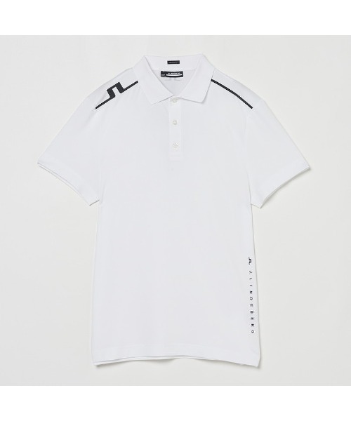 J.LINDEBERG ポロシャツ 「J.LINDEBERG/GOLF」JL×ストライプ