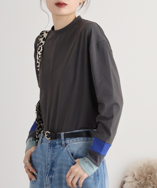 tシャツ A.N.L 配色カットソー レディース tシャツ A.N.L 配色カットソー レディース : ZOZOTOWN Yahoo!店