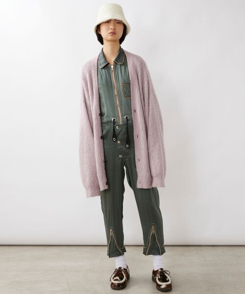 【美品】ラメゾンドリリス　バケットハット　ハット　帽子　メゾンドリリス La Maison de Lyllis/ラメゾンドリリス】ELM/バケットハット