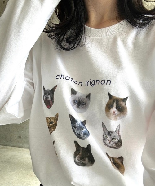 NEE ロンT/ロングTシャツ XL 猫 nee, 楽天市場】【般ニャー ロングTシャツ】 ロンT 綿100% ブラック ロング