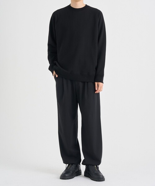 ATON ブラック スウェット TSURI ATON】ZERO TSURI URAKE | SWEAT SHIRTS（スウェット）｜ATON