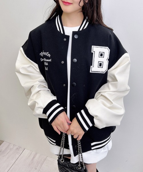 INGNI（イング） スタジャン ワッペン付スタジャン レディース