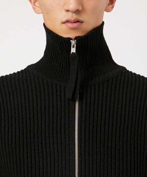 セーター ニット 「D-VEC/ディーベック」FISHERMANS KNIT ZIP-UP