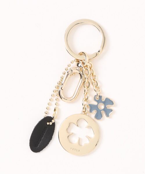 くらしを楽しむアイテム FURLA キーホルダー ZOZOTOWN : HYDRANGEA KEYRING CRYSTAL 小物