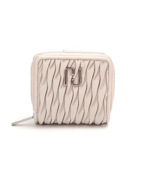 JILL by JILLSTUART ミラーJメタルウォレット　ホワイト 財布 JILL by STUART 財布 ミラーJメタルウォレット レディース