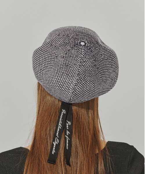 Chapeau d' O/ベレー帽/シャポードオー Chapeau d' O 帽子 ベレー帽 TM Tweedy Beret / シャポードオー