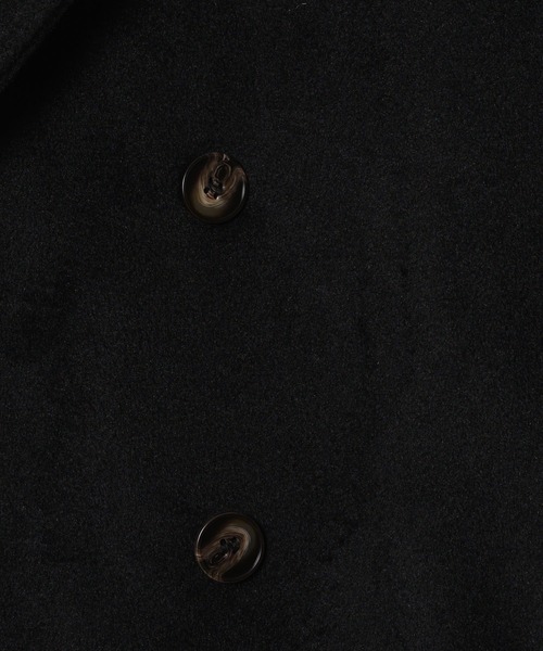 「FEKETE」 ピーコート MEDIUM ネイビー メンズ_画像4