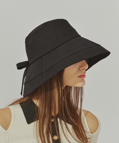 試着のみ　Compact Capeline / シャポードオー Chapeau d' O 帽子 ハット T/C Compact Capeline