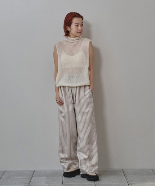 TODAYFUL パンツ Stripe Easy Pants レディース : ZOZOTOWN Yahoo!店
