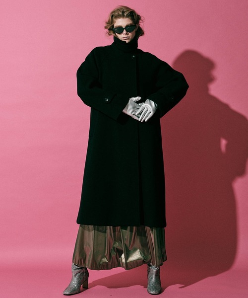 MAISON SPECIAL（メゾンスペシャル） ステンカラーコート 38 ブルー