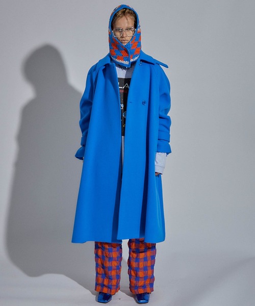 MAISON SPECIAL（メゾンスペシャル） ステンカラーコート 38 ブルー