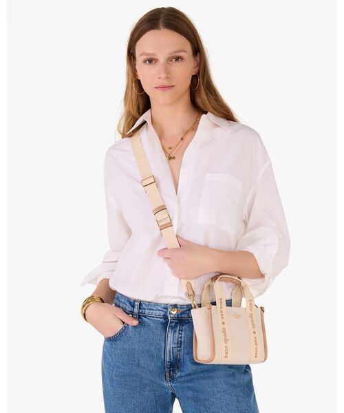 専用✨ kate spade new york キップ キャンバス ミニ トート kate spade NEW YORK（ケイト・スペード ニューヨーク） トートバッグ