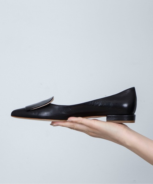 FABIO RUSCONI パンプス（トゥデザイン：ポインテッドトゥ